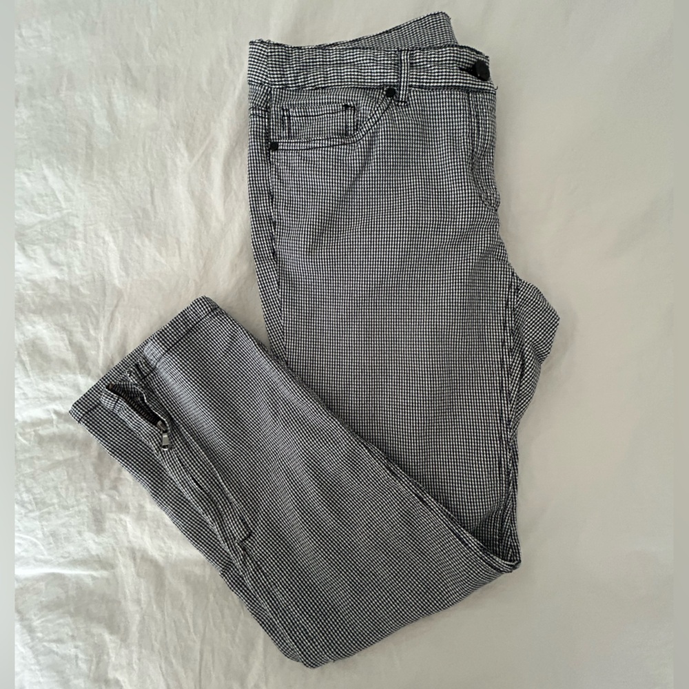 Kenar Monochrome Houndstooth Pants